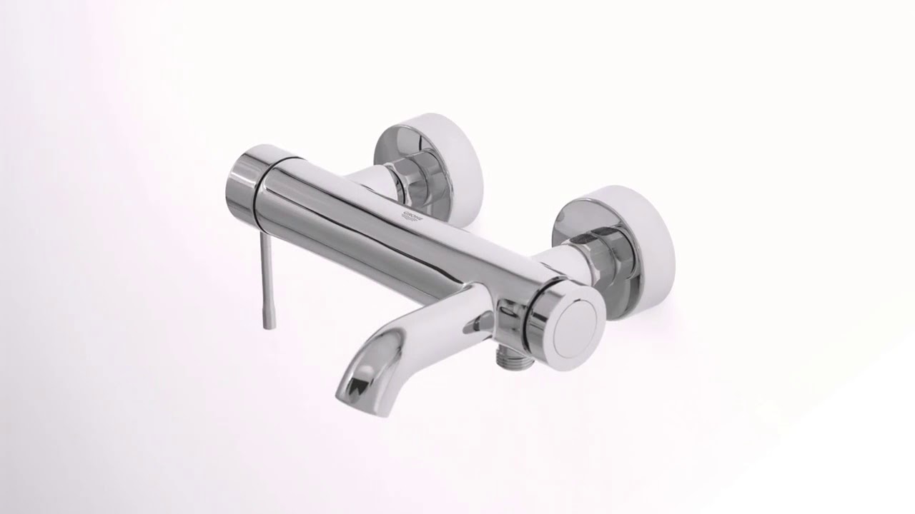 Grohe Essence New Смеситель для ванны, без ручного душа, цвет: хром 33624001