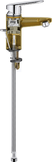 Grohe Europlus II Смеситель для раковины, без д/к, длина излива 10,5 см, цвет: хром 33163002