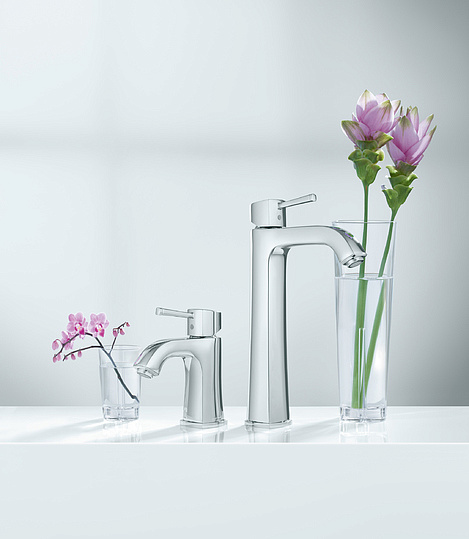 Grohe Grandera Смеситель для раковины, без д/к, высота излива 23,4 см, цвет: хром 23313000