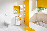 Grohe Costa S Смеситель для раковины вентиль., без донного клапана, длина излива 13,7 см, цвет: хром 21338001