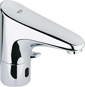 Grohe Europlus E Смеситель для раковины, сенсорный, питание от розетки, дл. изл. 11,3 см, цвет: хром 36015001