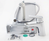 Hansgrohe Logis Смеситель для раковины однорычажный с гигиеническим душем, цвет: хром 71290000