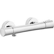Kludi Zenta SL Смеситель для душа с термостатом настенный, цвет: хром 351000538