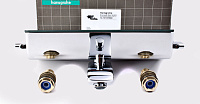 Hansgrohe Ecostat Select Термостат для ванны, излив 19,3 см, цвет: хром/белый 13141400