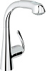 Grohe Zedra Смеситель для кухни, с вытяжным душем, цвет: хром 32553000