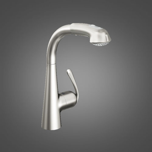 Grohe Zedra Смеситель для кухни, с вытяжным душем, цвет: хром 32553000