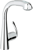 Grohe Zedra Смеситель для кухни, с вытяжным душем, цвет: хром 32553000