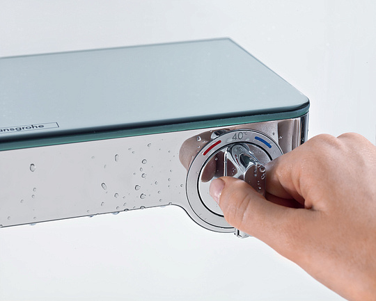 Hansgrohe ShowerTablet Select Термостат для ванны 30 см, излив 19,2 см, цвет: хром 13151000
