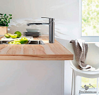 Grohe Eurostyle Cosmopolitan Смеситель для кухни, с запорным вентилем, цвет: хром 31153002