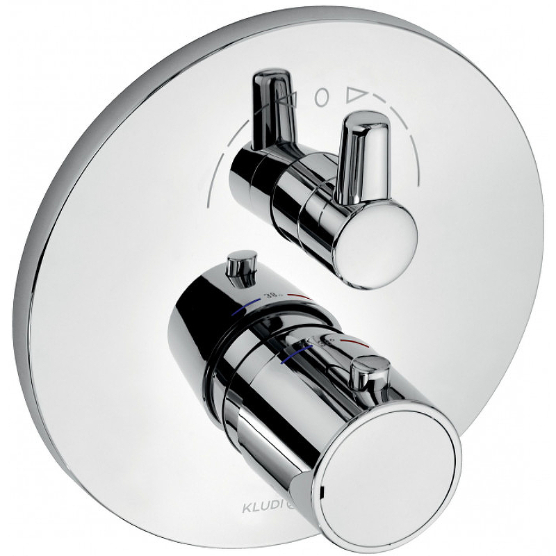 Kludi Zenta SL Смеситель для ванны встраиваемый, внешняя часть, цвет: хром 388300545
