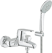 Grohe Eurodisc Cosmopolitan Смеситель для ванны, накладной, с ручным душем, цвет: хром 33395002