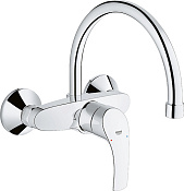 Grohe Eurosmart Смеситель для кухни, накладной, цвет: хром 32482002