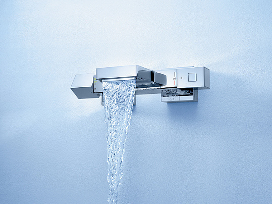 Grohe Grohtherm Cube Термостатический смеситель для ванны накладной, цвет: хром 34497000