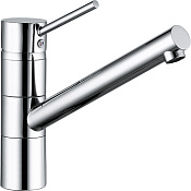 Kludi Scope Смеситель для кухни рычажный, высота излива 14,5 см, цвет: хром 339300575