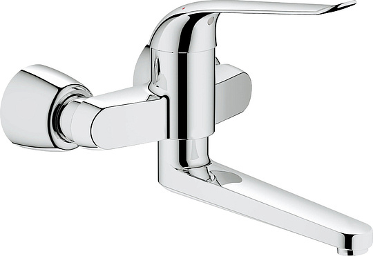 Grohe Euroeco Special Смеситель для раковины, накладной, длина излива 27,4 см, цвет: хром 32774000