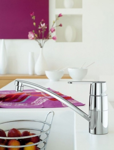 Grohe Eurostyle Cosmopolitan Смеситель для кухни, с поворотным изливом, цвет: хром 33977002