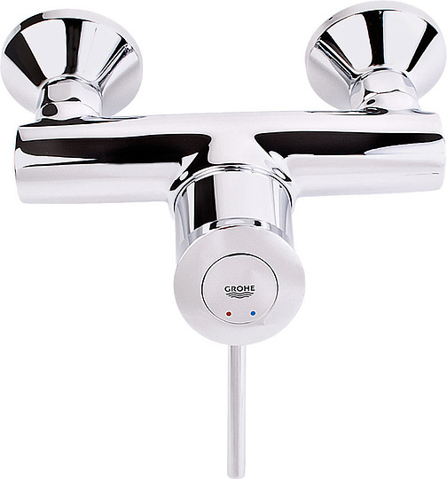 Grohe BauClassic Смеситель для душа накладной, с выходом для шланга, цвет: хром 32867000