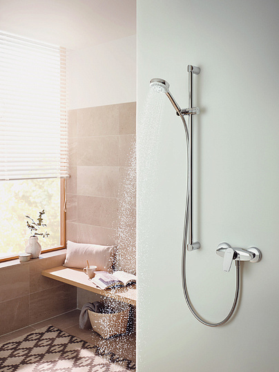 Kludi Pure&Solid Смеситель для душа DN 15 настенный, цвет: хром 348410575