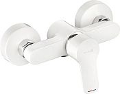 Kludi Pure&Easy Смеситель для душа DN 15 настенный, цвет: белый/хром 378419165