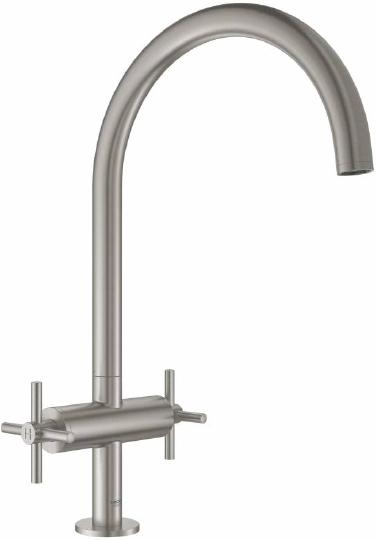 Grohe Atrio New Смеситель для кухни, вентильный, цвет: суперсталь 30362DC0