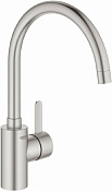 Grohe Eurosmart Cosmopolitan Смеситель для кухни, с поворотным изливом, цвет: суперсталь 32843DC2