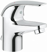 Grohe Euroeco Смеситель для раковины поворотный, без донного клапана, дл. излива 9,2 см, цвет: хром 32881000