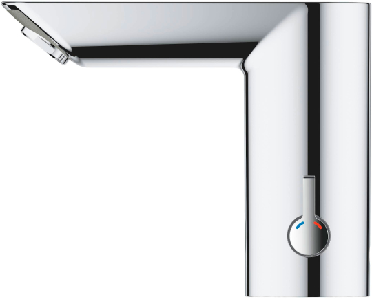 Grohe Bau Cosmopolitan E Смеситель для раковины сенсорный, питание от батареек, цвет: хром 36451000