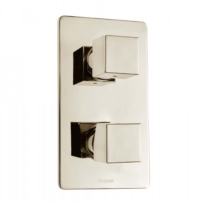 Bossini Cube Смеситель для душа, встраиваемый, цвет: satin nickel Z00062.094