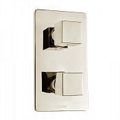 Bossini Cube Смеситель для душа, встраиваемый, цвет: satin nickel Z00062.094