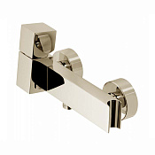 Bossini Cube Смеситель для душа накладной, без излива, цвет: satin nickel Z004102.094
