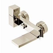 Bossini Cube Смеситель наружный с девиатором, цвет: satin nickel Z004101.094