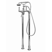 Bossini Liberty Смеситель для ванны, напольный, высота 89 см, цвет: chrome L00130.030