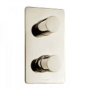 Bossini Oki Смеситель для душа, встраиваемый, с девиатором на 2-5 потребителей, цвет: satin nickel Z00004.094