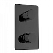 Bossini Oki Смеситель для душа, встраиваемый, с девиатором на 2-5 потребителей, цвет: mat black Z00004.073