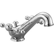 Cisal Arcana America Смеситель для раковины, с донным клапаном, длина излива 13,7 см, цвет: chrome AA00051021