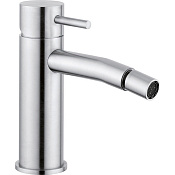 Cisal Xion Смеситель для биде, без донного клапана, длина излива 12,4 см, цвет: inox XI000564D1
