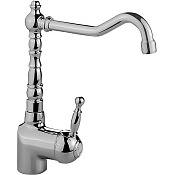 Cisal Arcana Royal Смеситель для кухни с поворотным изливом, цвет: chrome AY00253021