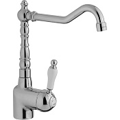 Cisal Arcana Empress Смеситель для кухни с поворотным изливом, цвет: chrome EM00253021