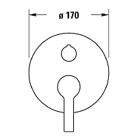 Duravit B.2 Смеситель для ванны скрытого монтажа, цвет хром B25210018010
