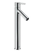 Axor Starck Смеситель для раковины однорычажный высокий с донным клапаном на 1 отверстие, цвет: хром 10103000