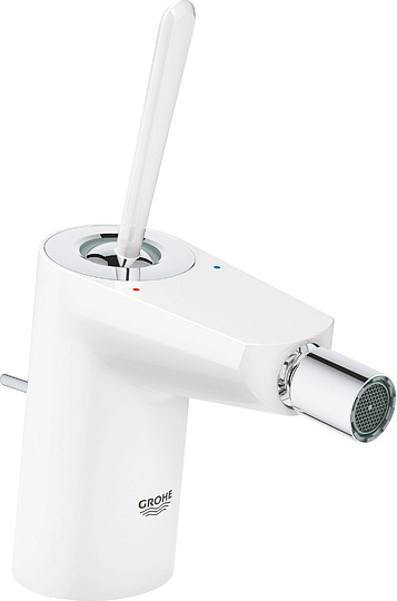 Grohe Eurodisc Joy Смеситель для биде, без донного клапана, цвет: белая луна 24036LS0