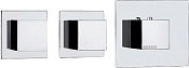 Bossini Cube Смеситель термостатический встраиваемый, на 2-4 потребителя, цвет: chrome Z032203.030