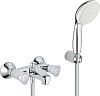 Grohe Costa L Смеситель для ванны вентильный, с ручным душем, цвет: хром 2546010A