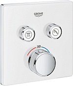 Grohe Grohtherm SmartControl Термостатический смес. для душа встраив., внеш. часть, цвет: белая луна 29156LS0