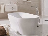 Grohe Essence New Смеситель для ванны напольный, внешняя часть, цвет: хром 23491001