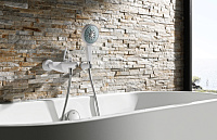 Grohe Eurodisc Joy Смеситель для ванны накладной, цвет: белая луна 23431LS0