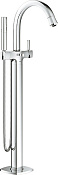 Grohe Grandera Смеситель для ванны напольный, с ручным душем и шлангом, цвет: хром 23318000