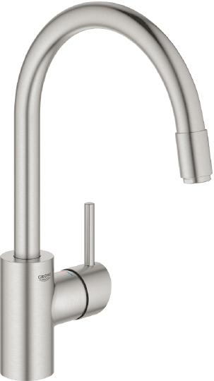 Grohe Concetto New Смеситель для кухни, с вытяжным изливом, цвет: теплый закат, матовый 32663DC3
