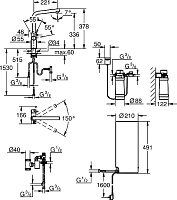 Grohe Red II Duo Смеситель для кухни, с водонагревателем, цвет: хром 30325001