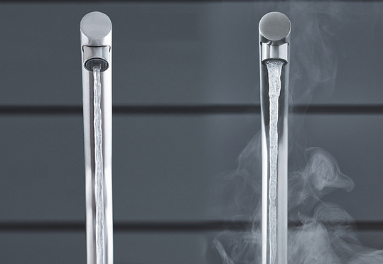 Grohe Red II Duo Смеситель для кухни, с водонагревателем, цвет: суперсталь 30327DC1